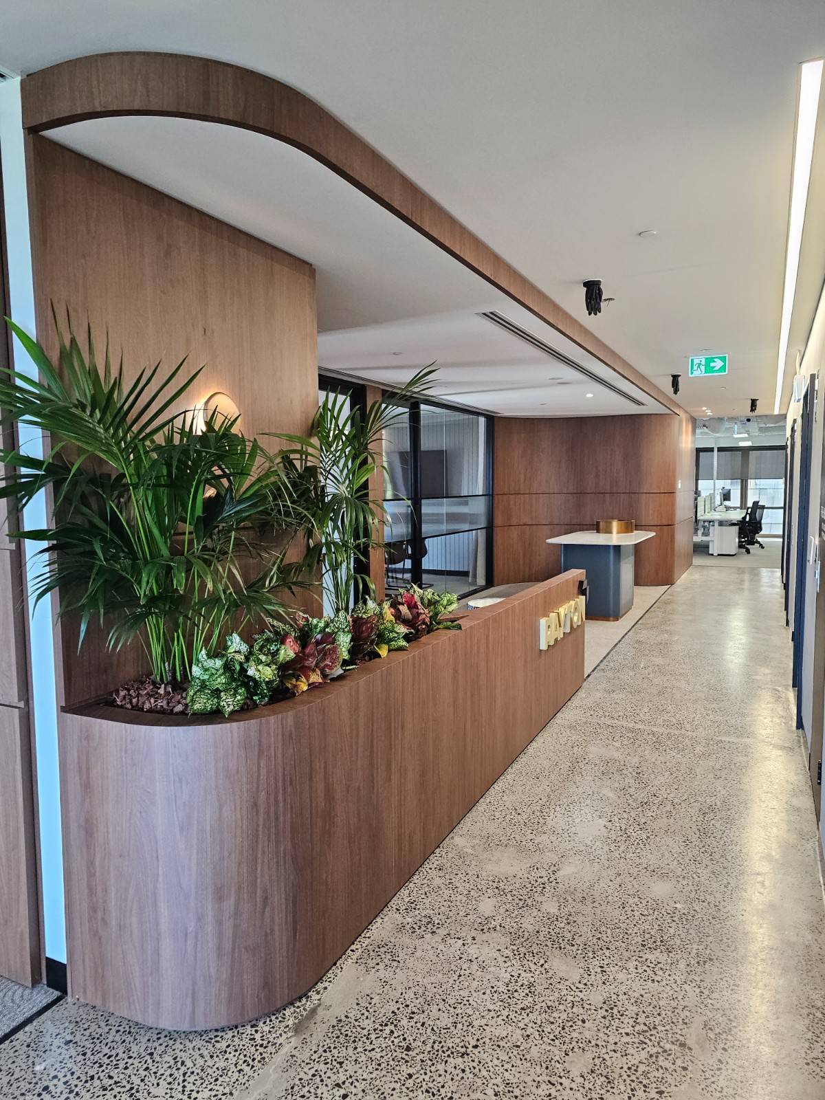 Commercial office joinery fit-out Sydney
