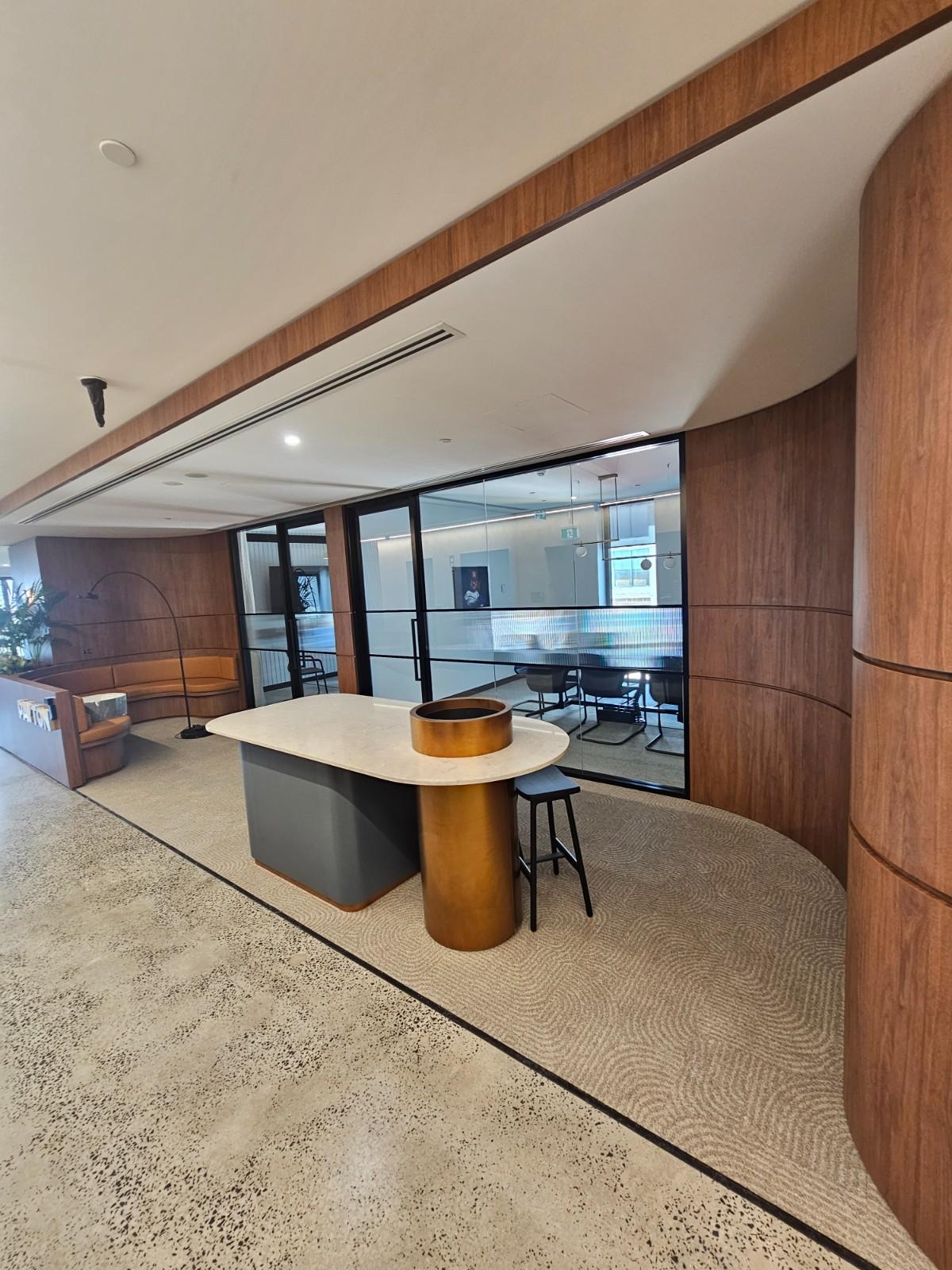 Retail commercial joinery installation
